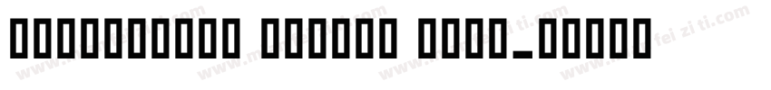 Graphology Arabic Bold字体转换